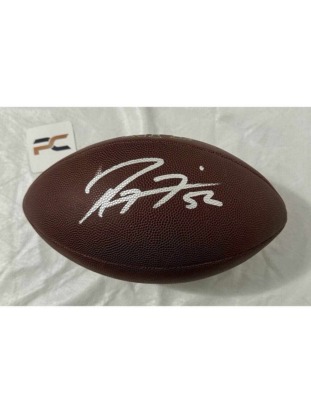 Ravens Ray Lewis Authentic Signed Wilson Super Grip NFL Football